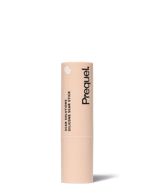 Stick cicatrice silicone PREQUEL avec capuchon fermé - soin cicatrices visage et corps